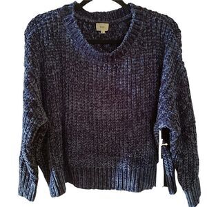 O&O Chunky Knit Long Sleeve Oversized Sweater